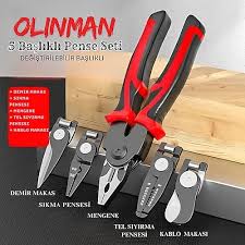 Olinman 5 Başlıklı Profesyonel Pense Seti