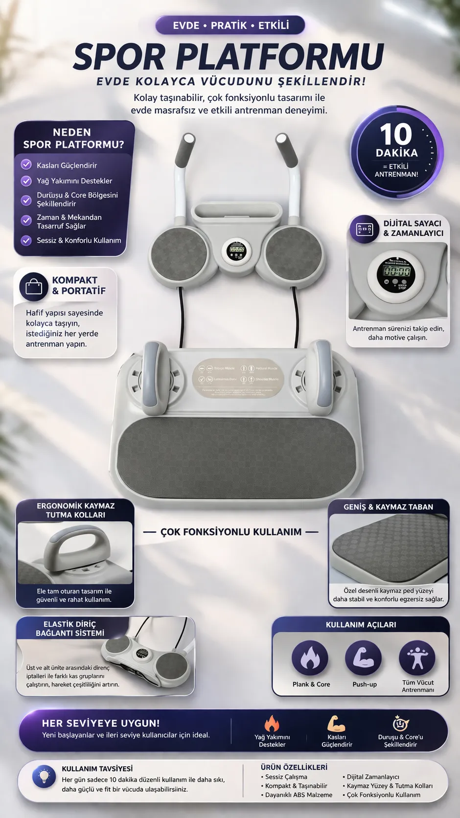 Olinman Fitness Aleti - Resim 3