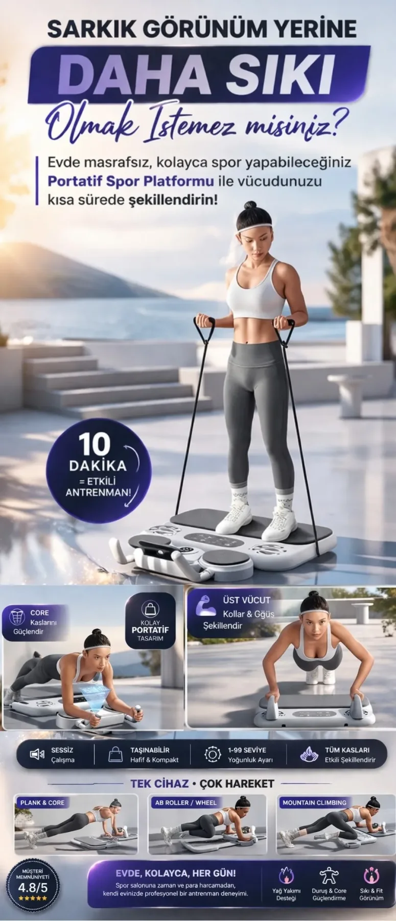 Olinman Fitness Aleti - Resim 5